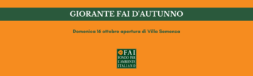 Apertura e visita guidata di Villa Semenza - Giornate FAI d'Autunno